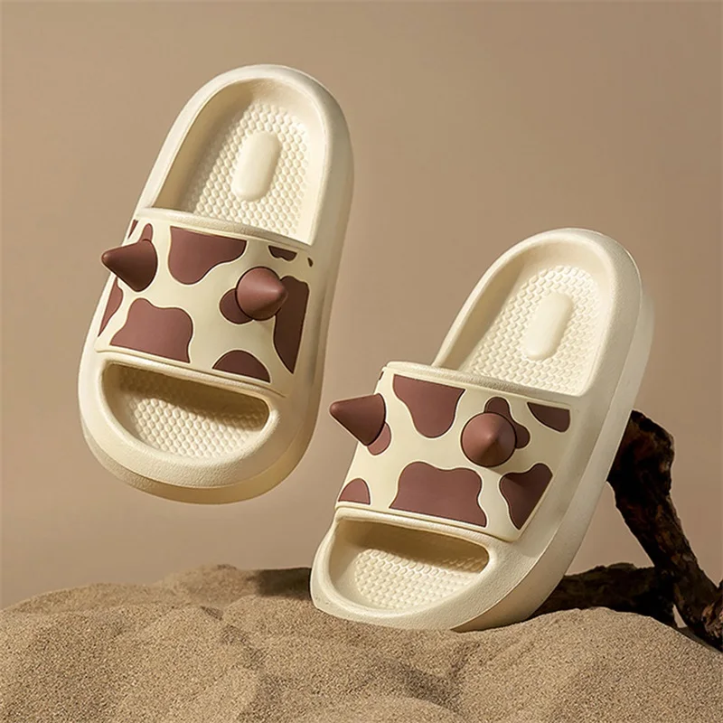 Non-slip Shower Slippers Open Toe Sandals Baby Boys Girls Home Shoes