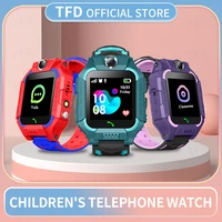 kids smart watch sim card sos call phone smartwatch for children photo waterproof camera location tracker gift for boys and girl