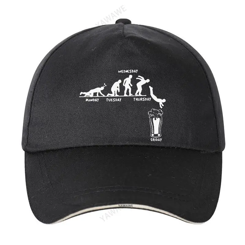 

Baseball Caps hat black men Baseball Caps Beer Evolution Unisex Teens Cotton Snapback Caps Snapback Hats Boyfriend Cap