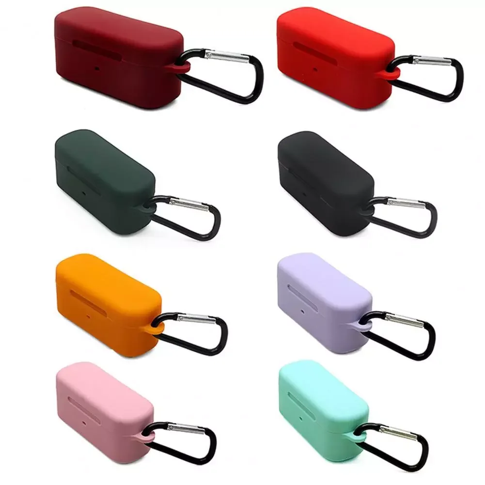 

Anti-slip Silicone Protective Case Full Earphone Cover Shell for FIIL T1 Lite Solid color Wireless Bluetooth Earphones Cover