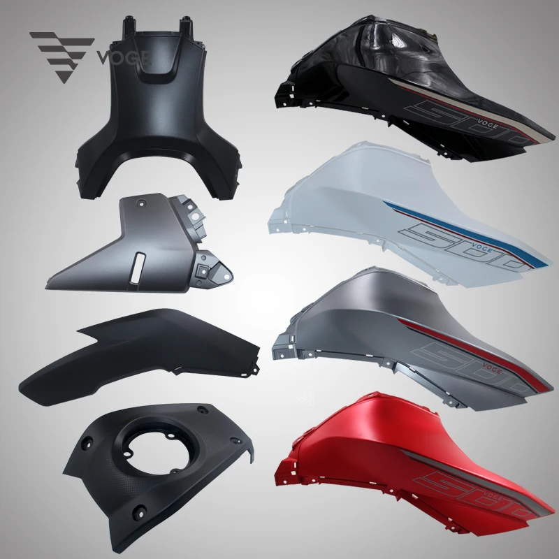 

Motorcycle Lx500-a Lx500ds Original Oil Tank Front and Rear Left and Right Upper and Lower Guard Decorative For Loncin Voge