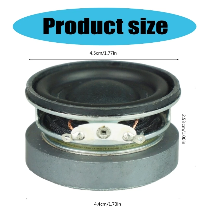 Магнитные колонки 4 Ом 5 Вт громкоговоритель четкие высокие и насыщенные низкие