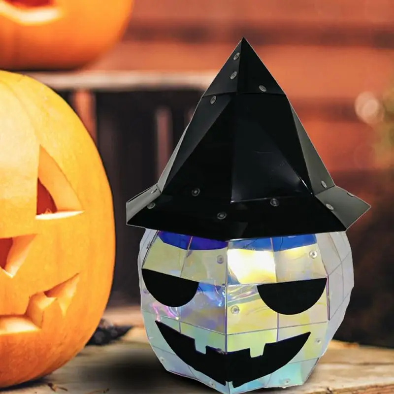 na Halloween LED Dynia Dekoracje Rosnąca dynia Lampka nocna Dynie Światło szafkę nocną Mantel