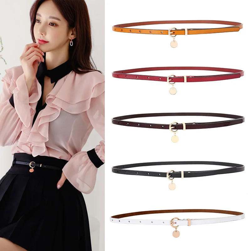 

Женская тонкая кожаная модная сетчатая красная ветровка украшение с платьем простой костюм пальто поясной ремень повседневный