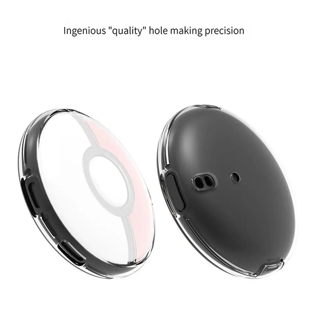 Силиконовый чехол для Go Plus + кавайная пика прозрачная