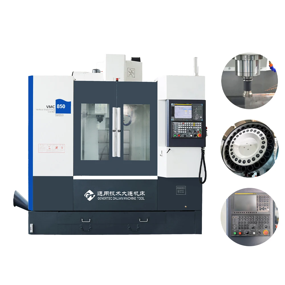 

Hot Sale VMC850 CNC Milling Machine 3 Axis CNC Vertical Machining Center Good Quality Fast Delivery Free After-sales Service