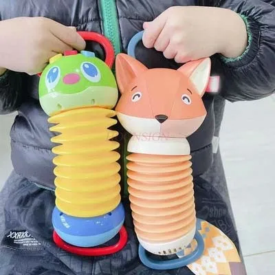 

Baby Toys Baby Cart Pendant 0-1 Year Old 2 Safety Seat Ringing Bell Bedhead Wind Chime Doll Car Decorative Bed Bell