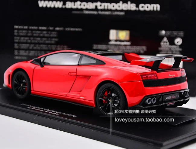 AUTOART 1:18 Lamborghini Gallardo LP570 светильник лая версия ограниченная Коллекционная серия