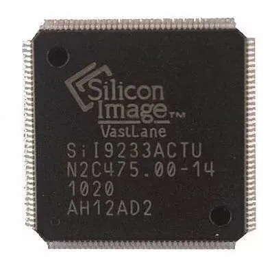 25PCS/LOT  SiI9233ACTU Sil9233ACTU QFP144 HDMI receiver chip In Stock
