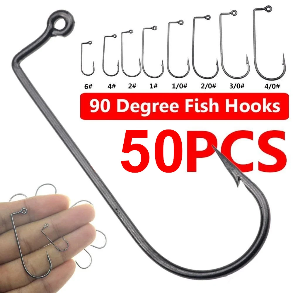 

Рыболовные крючки из углеродистой стали, с изогнутой прочной проволокой
