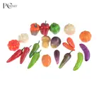 10 шт. кукольный домик Миниатюрные аксессуары мини фрукты овощи Кукла для еды комната кукольный дом кухня декоративный набор кухонные игрушки