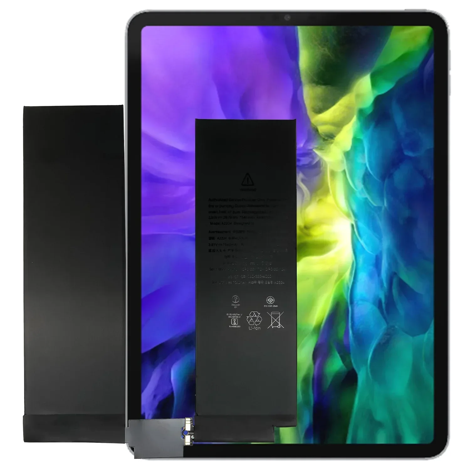 Сменный аккумулятор для Iphone Ipad Pro11 2-го поколения A2224 A2068 A2228 A2230 большой емкости