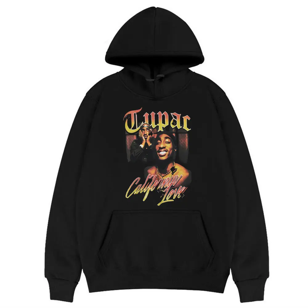 

Новые модные толстовки 2PAC с принтом рэпера Тупака уличная одежда для мужчин и женщин толстовки худи Харадзюку пуловер в стиле хип-хоп спорт...