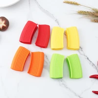 grip silicone pot holder sleeve pot glove pan handle cover grip kitchen tools