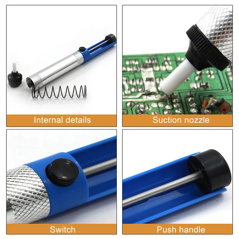 Насос для демонтажа олова износостойкое цельноалюминиевое приспособление с