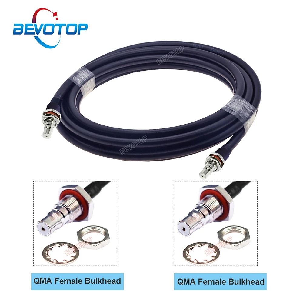Коаксиальный кабель BEVOTOP LMR400 QMA длиной 0 15-30 м