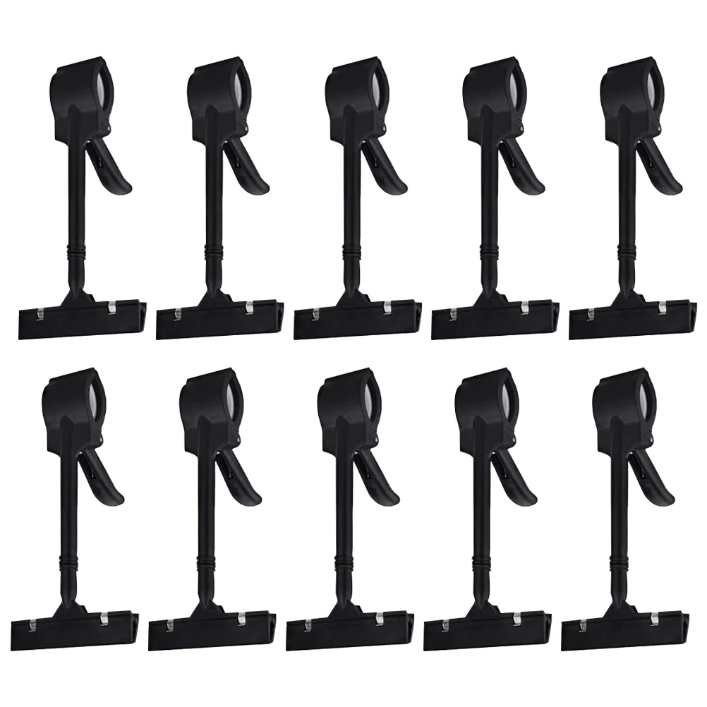 

Holder Sign Clip Display Tag Stand Clips Signs Clothing Holders Merchandise Tags Table Name Chalkboard Advertising Number Label