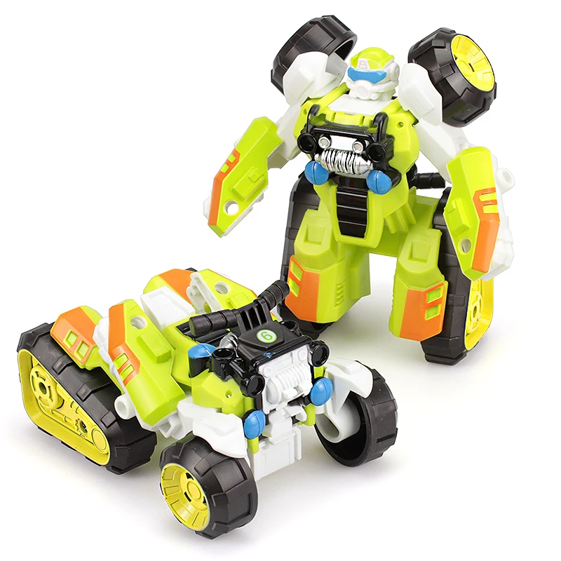 

Cute Plastic Transformation Robot Cars Model Toys Kid Classic Robot Car Toys Action & Toy Figures Plastic Education Toys Model