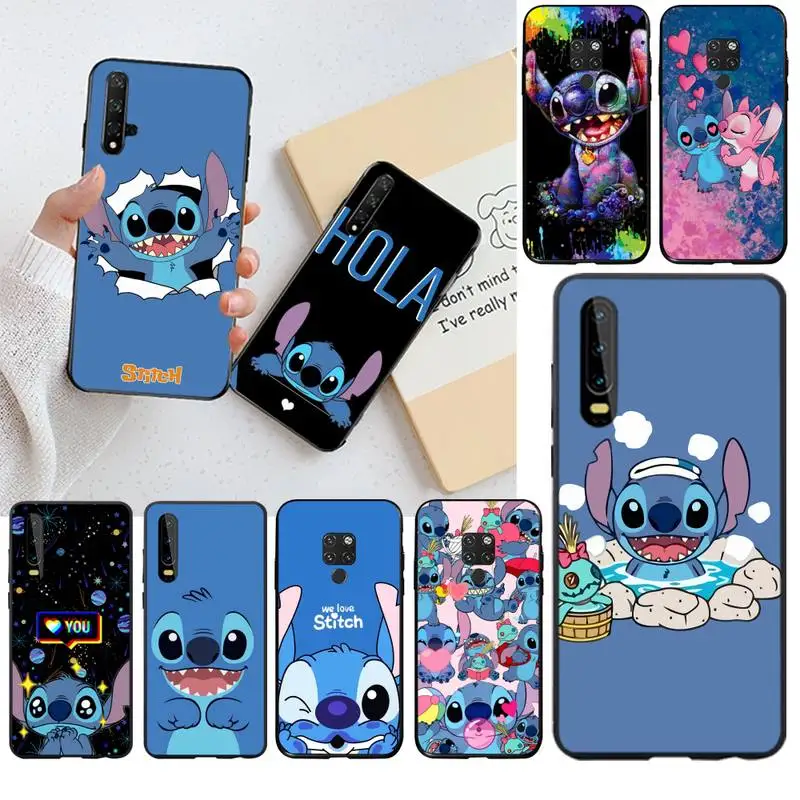 

Disney Little Stitch Cute Phone Case For Phone Case for Huawei P40 P30 P20 lite Pro Mate 30 20 Pro P Smart 2020 prime