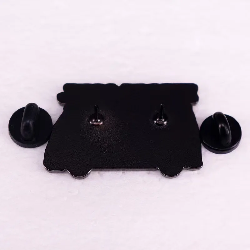 Автомобильный эмалированный значок Soul Bus модный металлический Забавный для