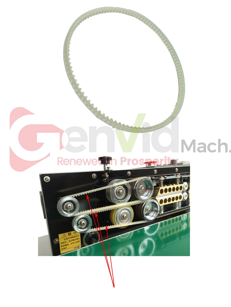 10*410 мм 420 мм 428 мм 598 мм 600 мм 630 мм 660 мм 960 мм 980 мм ремешок зубчатый ремень для FR FRM непрерывное уплотнение машина ленточный уплотнитель