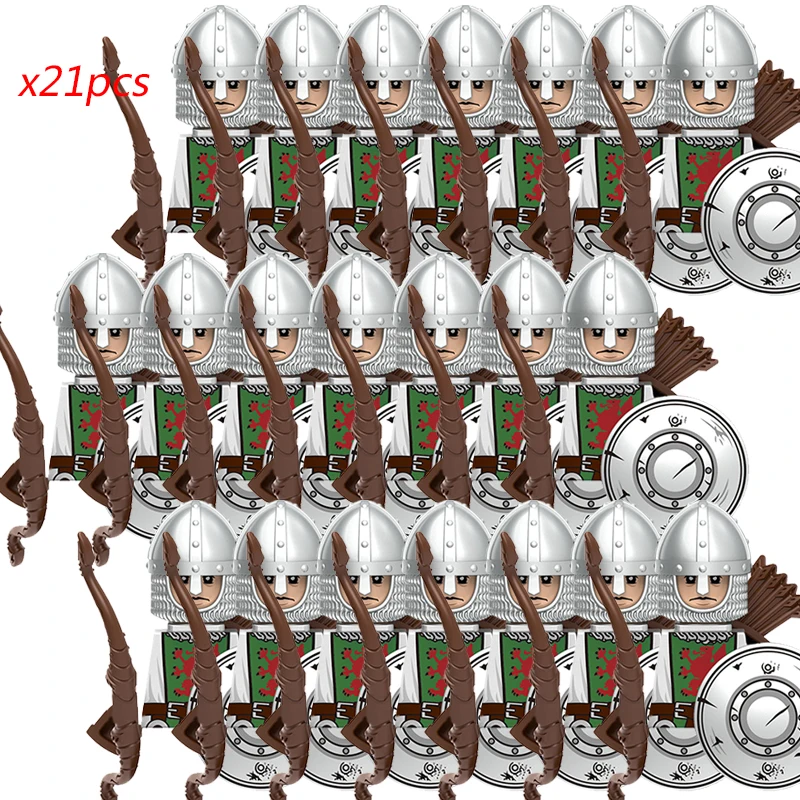 Рыцарские фигурки для сборки