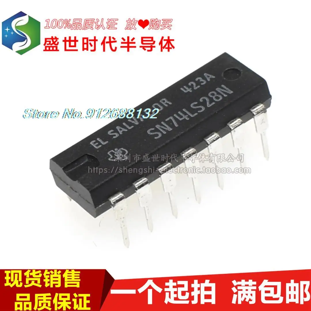 

5PCS/LOT SN74LS28N 74LS28 DIP14 2