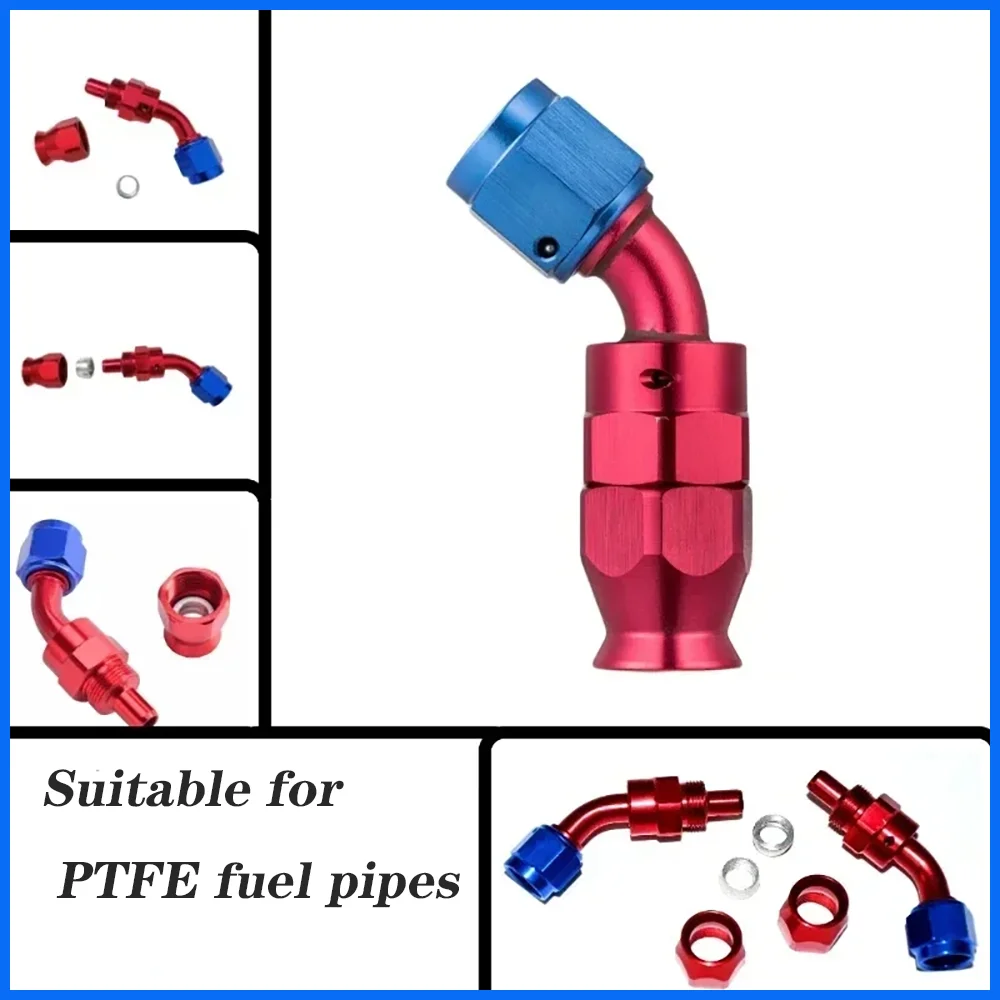 1-10 м AN4 AN6 AN8 AN10 AN12 E85 PTFE топливный шланг для масла газа охладитель трубы нейлоновый