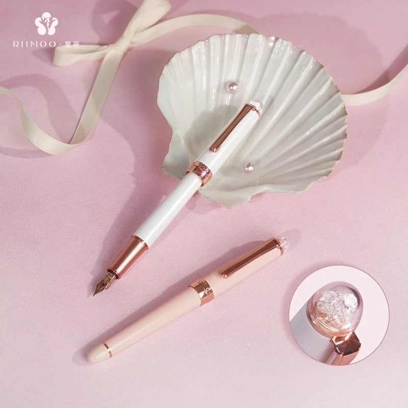 Фото Подарочный набор RIIMOO 520 Rose Gold Pen Star Moon Journey для женщин и девочек: Элитный изысканный комплект для тренировок и подарков на день рождения №2