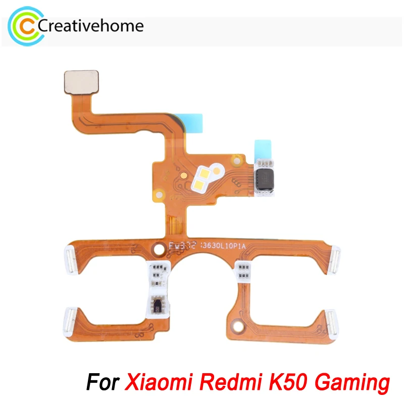 

Гибкий кабель для фонарика для Xiaomi Redmi K50, запасные аксессуары для ремонта игровых телефонов
