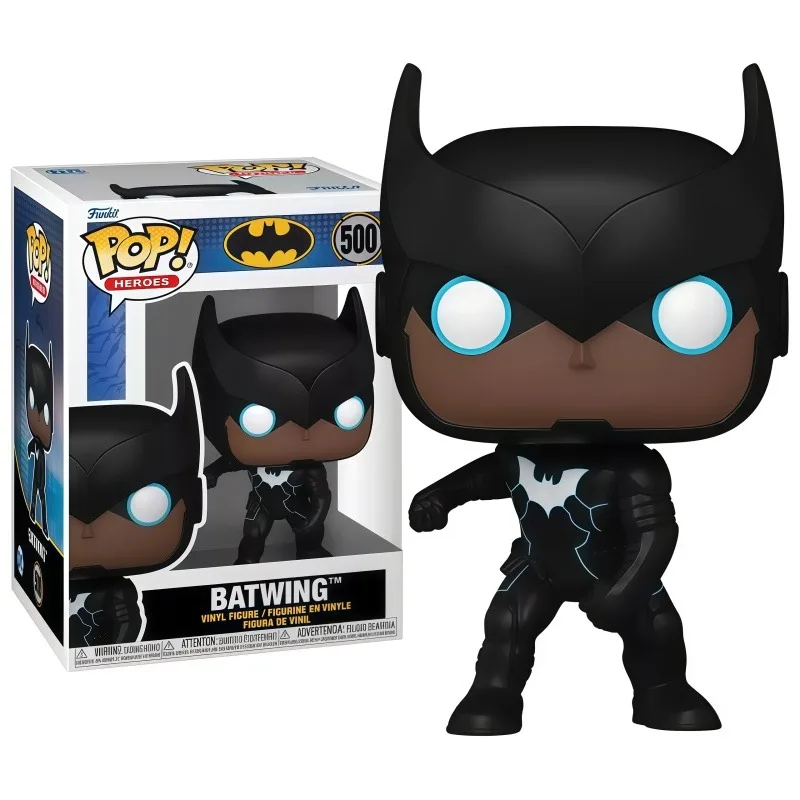 Фото Коллекционная фигурка Funko POP DC Comics Бэтмен в Бэтвинге, модель супергероя, статуэтка для рабочего стола, художественное украшение, декор для дома, подарок №3