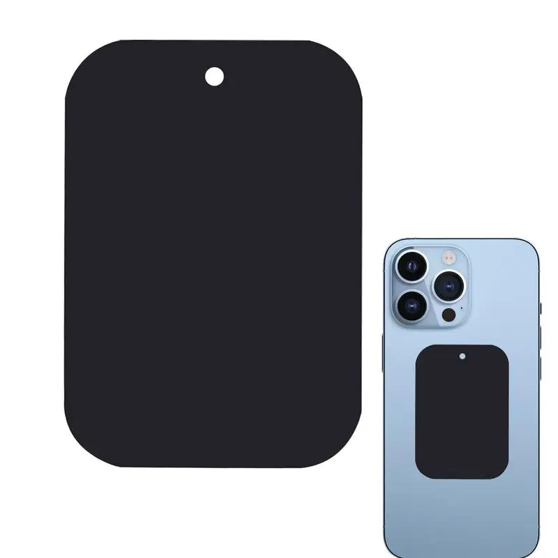 

Металлическая пластина для телефона Магнитная клейкая сменная наклейка для магнитного крепления телефона толщиной 0,5 мм Металлические пластины для вентиляционного отверстия телефона