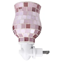 creative small square night light melting wax aromatherapy essential oil lamp wall mounted wall mounted home us plug