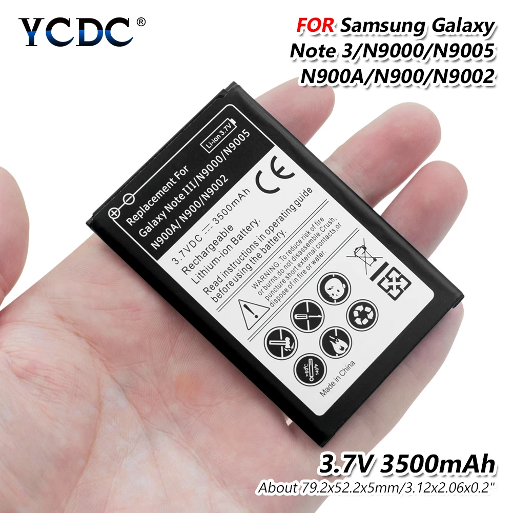 Сменный литий-полимерный аккумулятор 3 7 в 3500 мАч для Samsung Galaxy Note S2/S4 J1 i9200 Note3 NEO