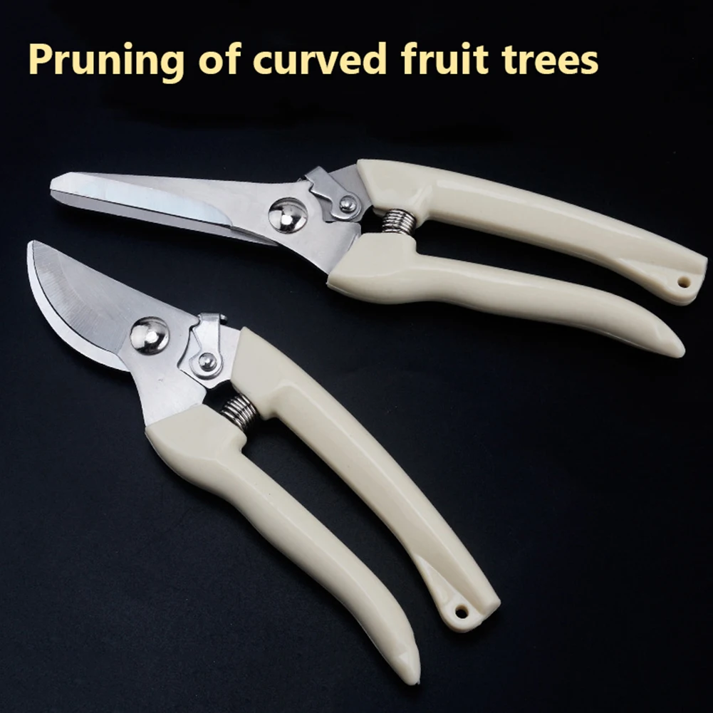 

Stainless Steel Plant Trim Horticulture Pruner Cut Secateur Shrub Garden Scissor Tool Branch Shear Orchard Pruning Shears