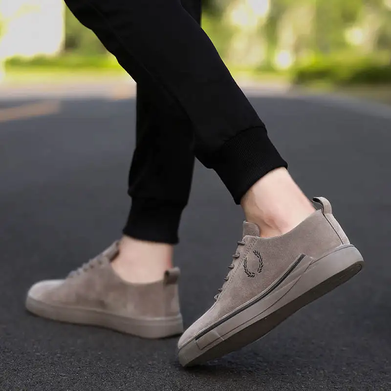 

White Shoes Rocking Safety Footwear Luxury Brand High Quality Men's Shoes Sneakers Chunky Man Shoes Non-Casual Leather Tennis