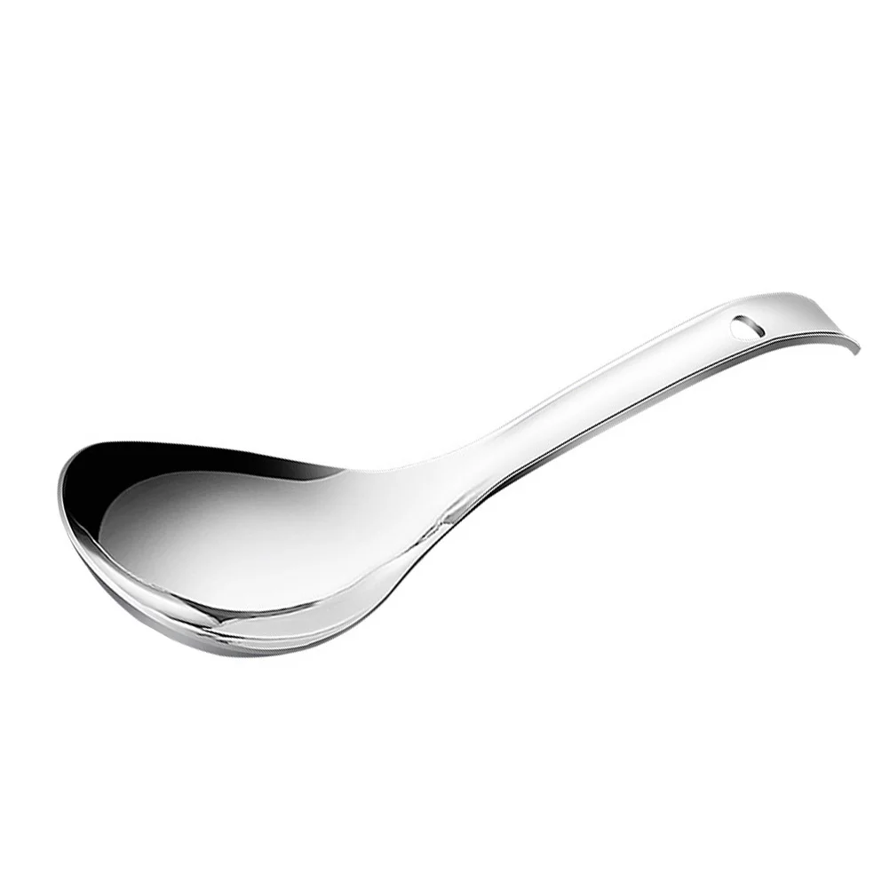

Rice Spoon Paddle Serving Scoop Cooker Stick Non Scooper Spoons Spatula Ladle Soup Metal Cooking Stainless Asian Steel