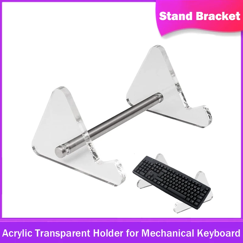 

Keyboard Display Stand Bracket Stable Acrylic Transparent Holder for Game Mechanical Keyboard Storage Rack 1/2/3 Multi-layer