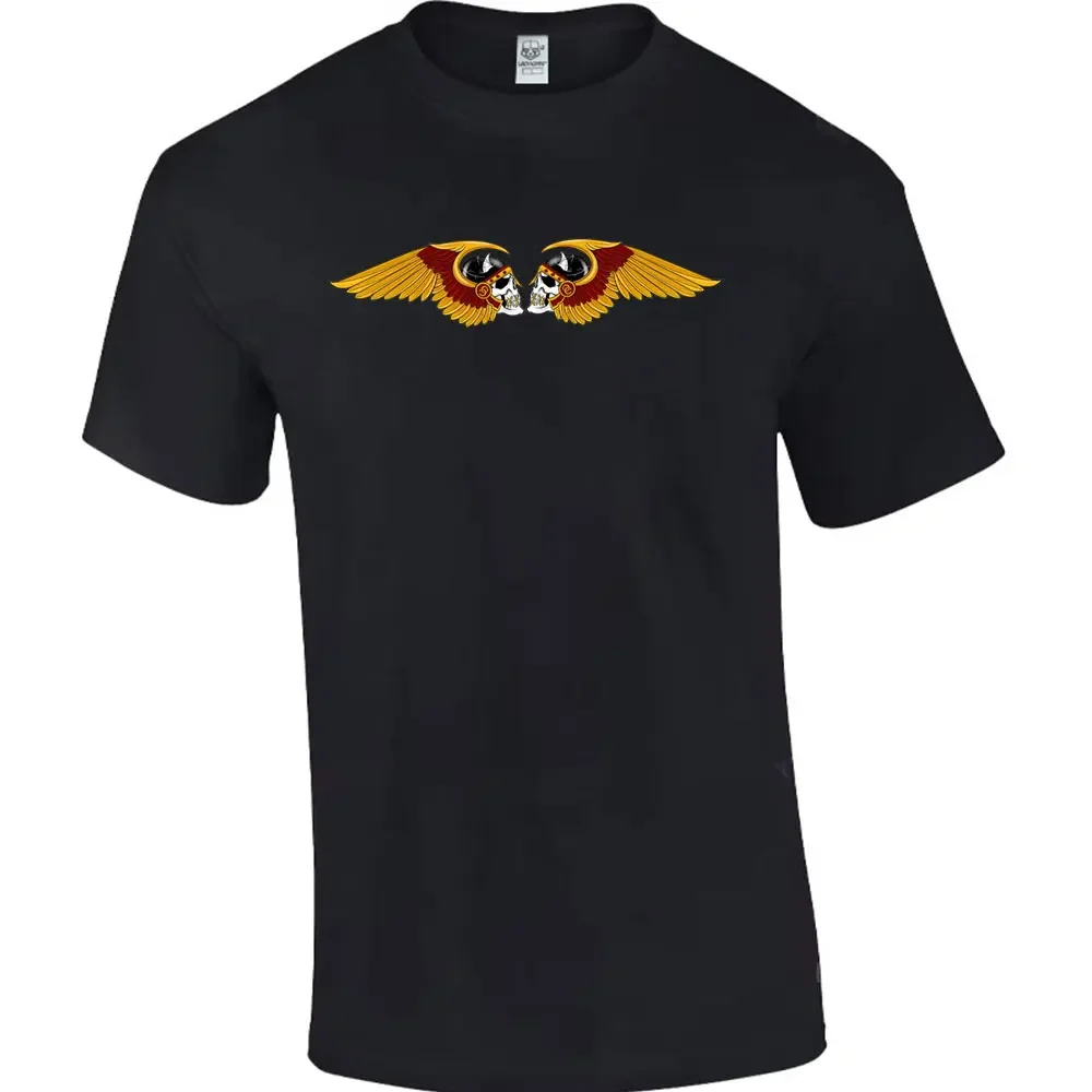 Футболка мужская хлопковая с принтом Ангелы