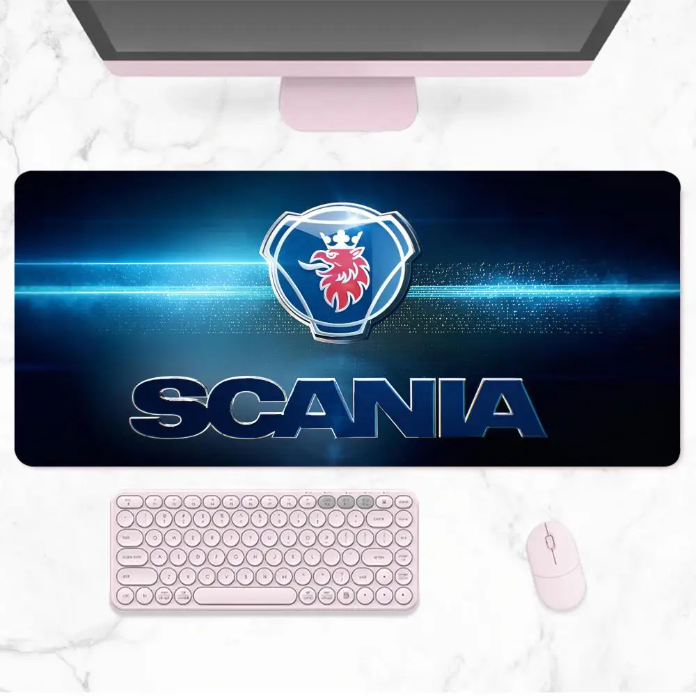L-Luxury Car S-SCANIA логотип коврик для мыши Аниме игровой компьютерный Настольный