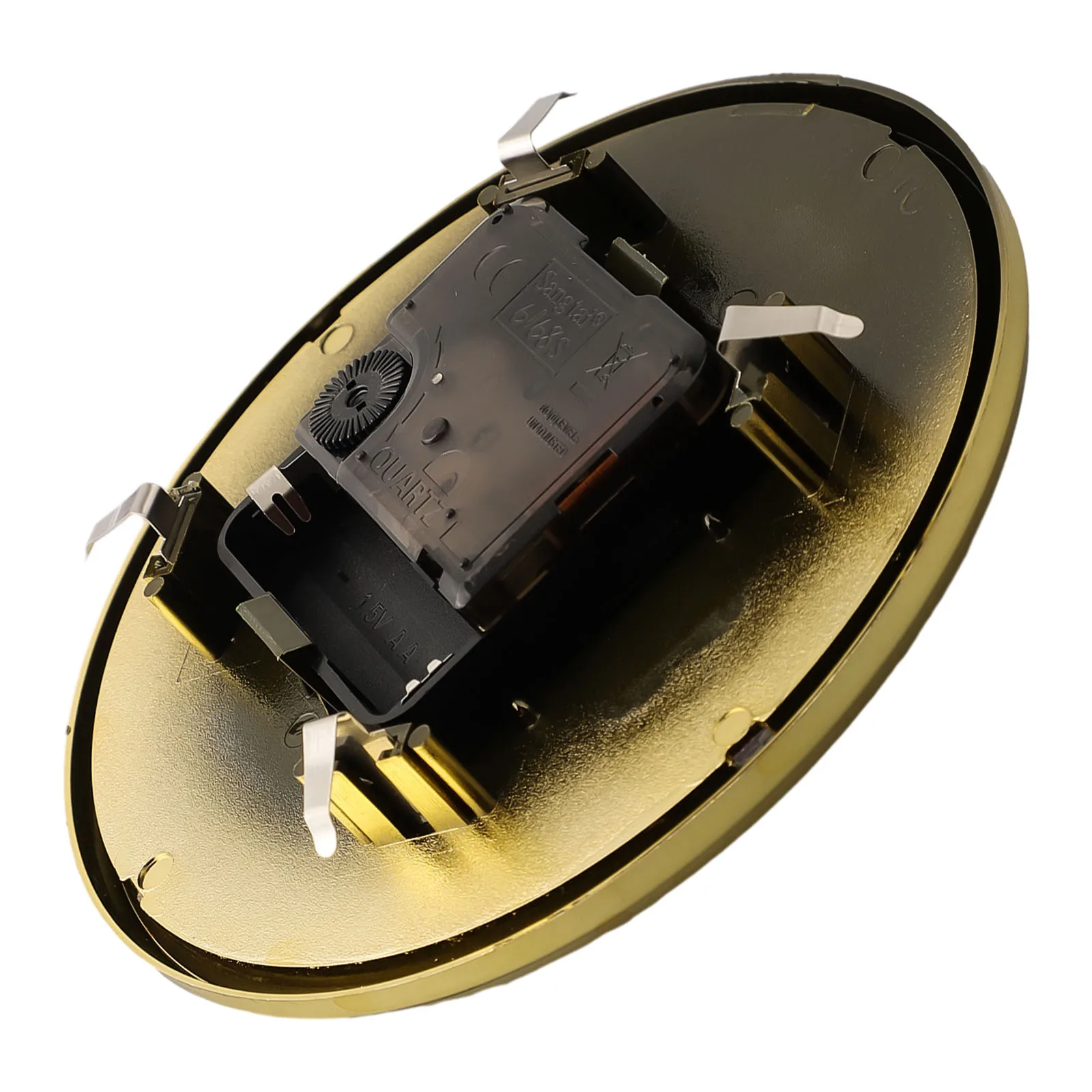 DIY кварцевые часы вставка золото легкая замена 90-110 мм диаметр установки