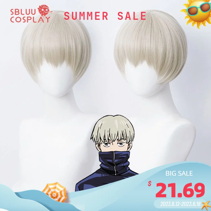 

SBluuCosplay Jujutsu Kaisen Cosplay Toge Inumaki Cosplay Wig