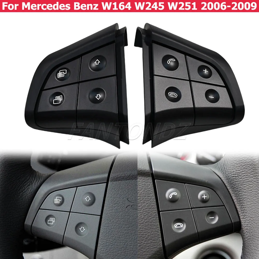 Автомобильный многофункциональный переключатель на руле, кнопки управления аудиотелефоном, ключ управления для Mercedes Benz W164 W245 W251 ML GL B R Class