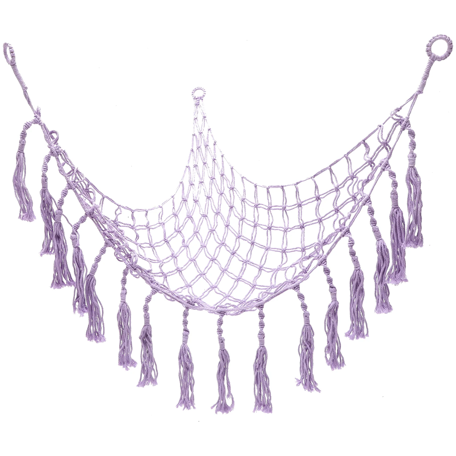 

1 Set Kids' Room Multi-functional Woven Mesh Hammock Toy Hammock For Stuffed Animals Hammock For Stuffed Animals