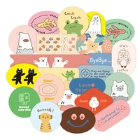103050pcs korean style ins cartoon cute bear and rabbit graffiti stickers for luggage laptop skateboard pvc stickers wholesale