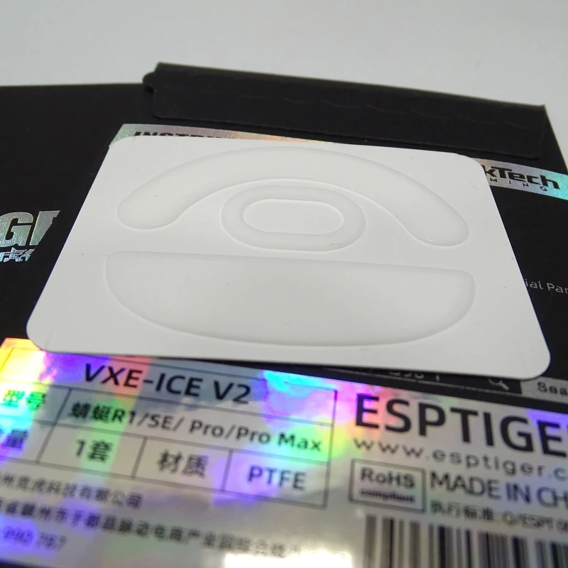 Коврик для коньков с изогнутыми краями наклейки на ножки мыши VGN VXE