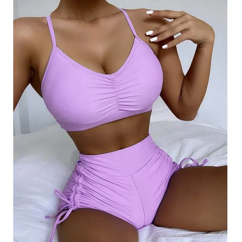 

Лето 2023, купальники, комплекты Танкини, женский купальник, Спортивная пляжная одежда пуш-ап, купальные костюмы из двух частей, женский купальный костюм для бассейна