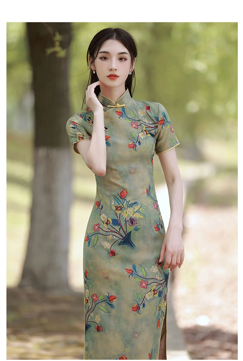 Рисунок 5 - Женское винтажное платье-Ципао