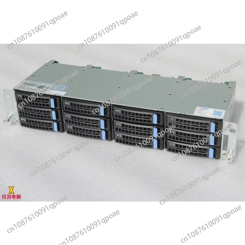 12 отсеков 3 5-дюймовый корпус для жесткого диска 6 ГБ хранилище NAS черный Qunhui CDN с