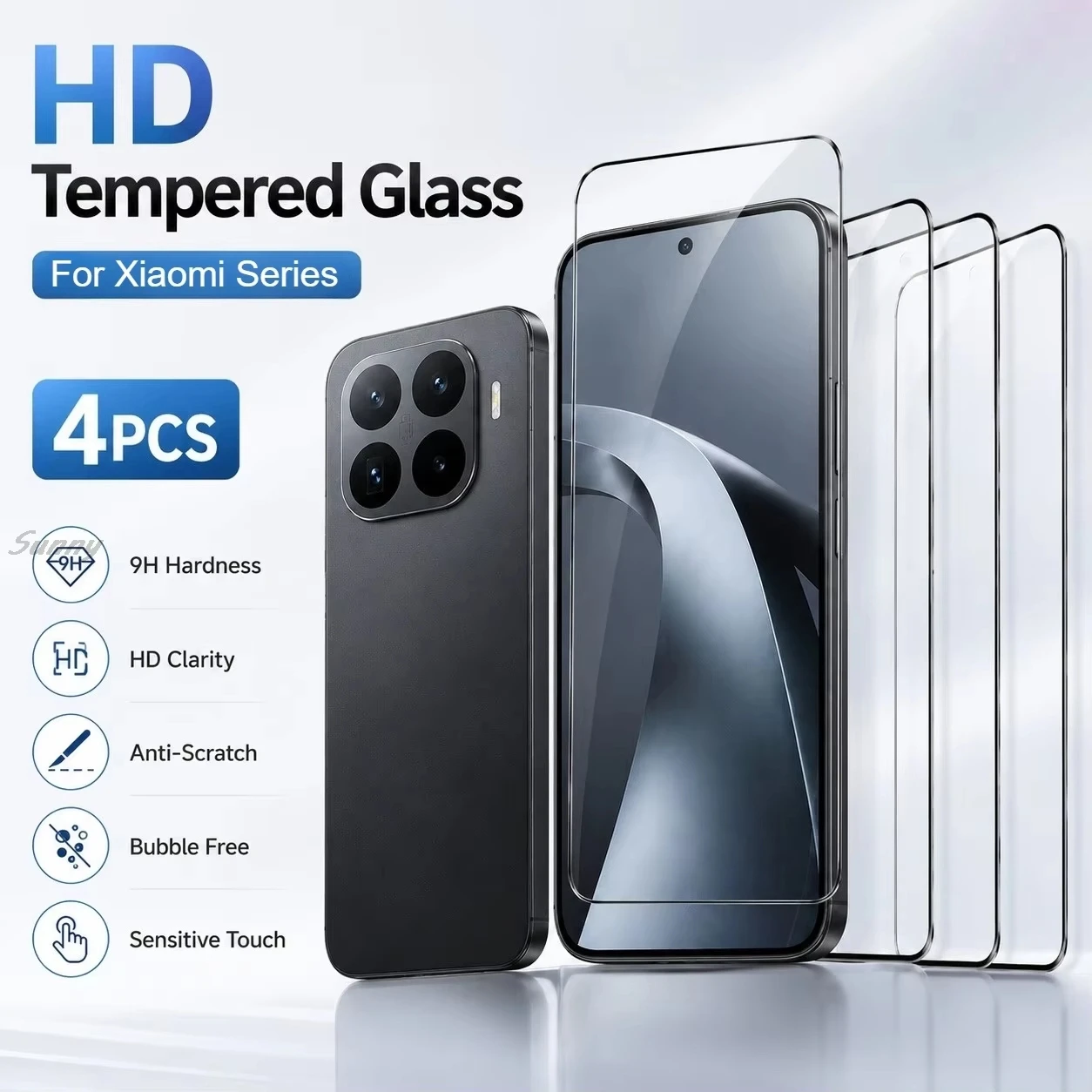 Фото Защитное стекло HD для Xiaomi 17 Pro Max Ultra 17T, защитная пленка для экрана Xiaomi 13T 14T 11T 15T Pro 14 13 15 Mi 11 12 Lite. №1